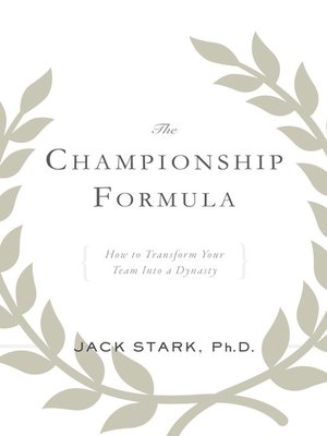 cover image of The Championship Formula